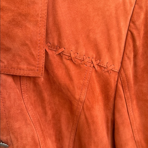 Double D Ranch Rust Suede Blazer - Picture 4 of 5